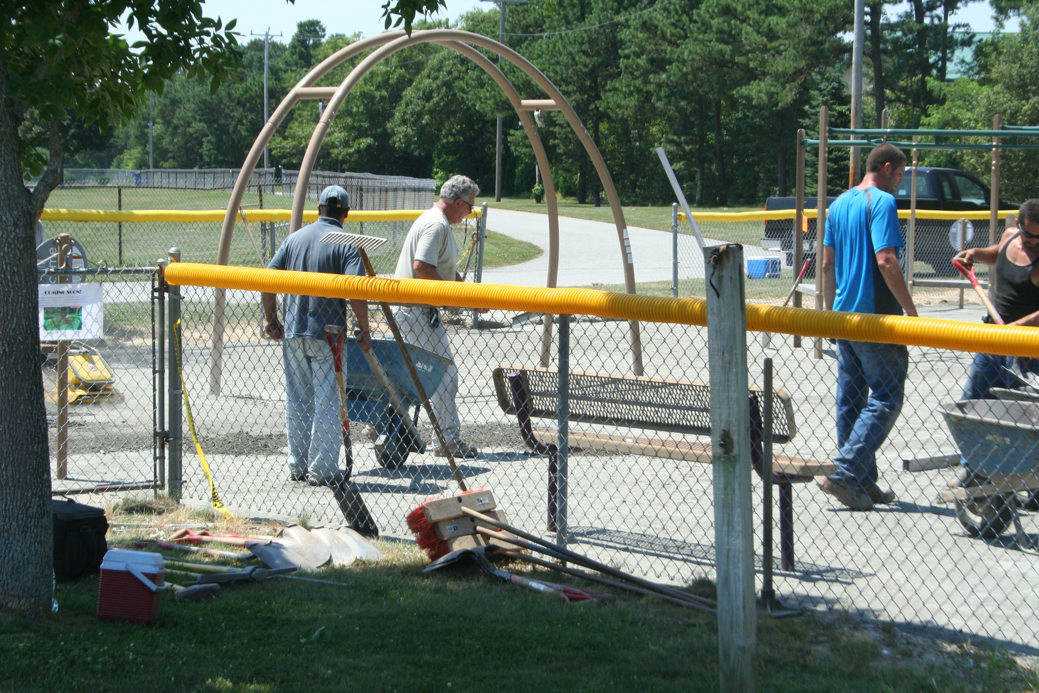 Playground Installation Crew