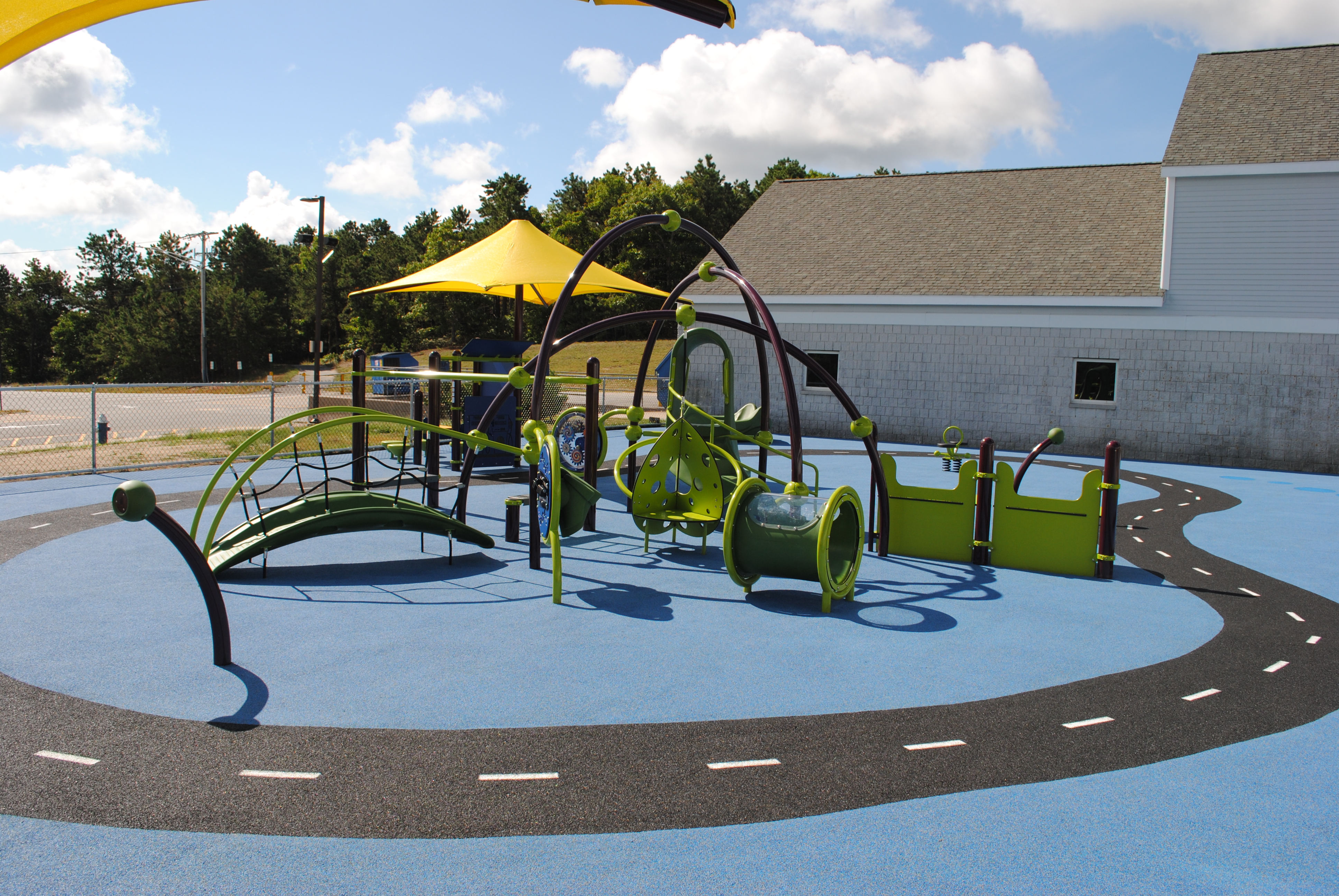 Landscape Structures Inclusive Preschool Playground Massachusetts