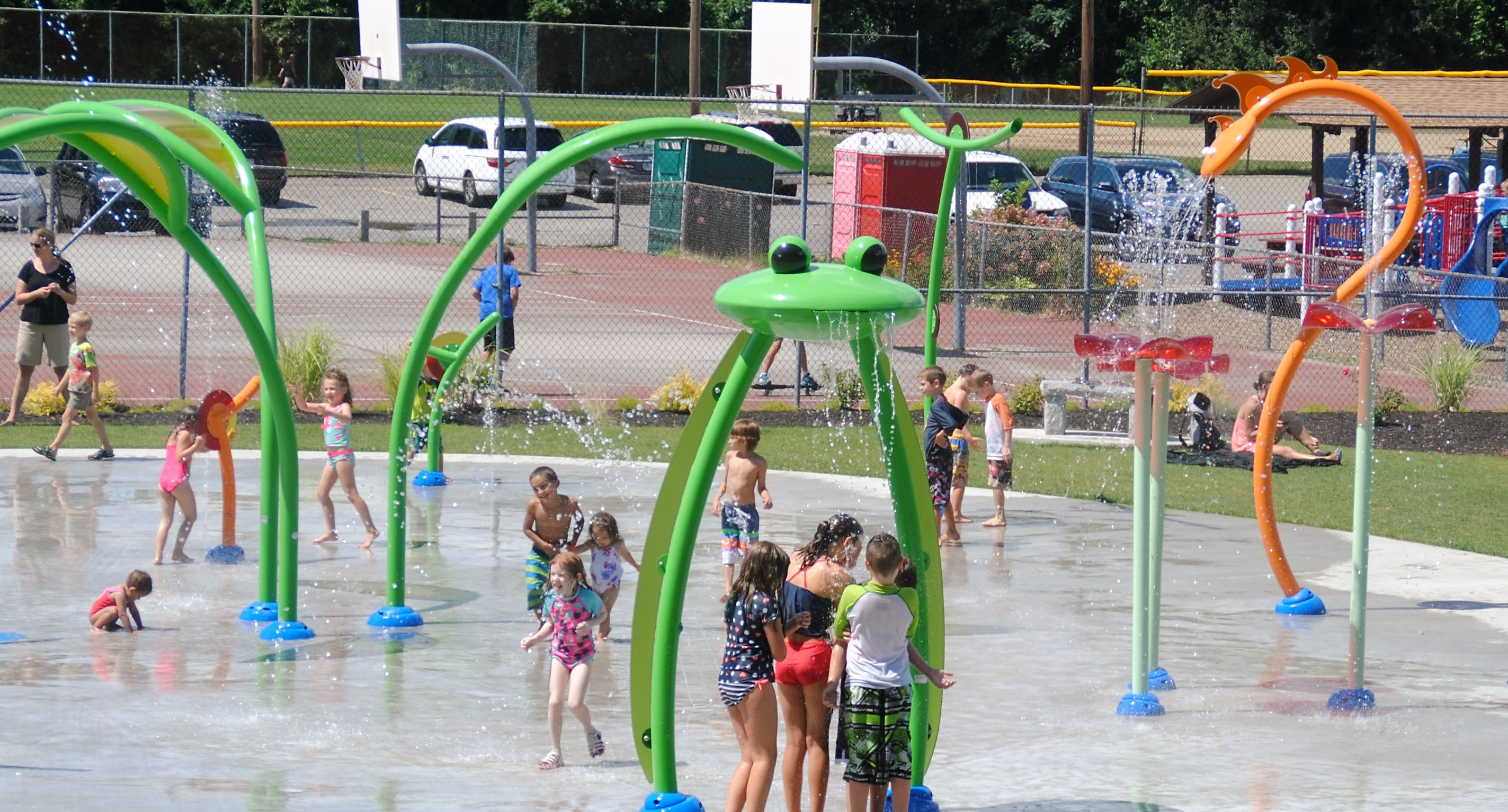 Fournier Water Spray Park - O'Brien & Sons