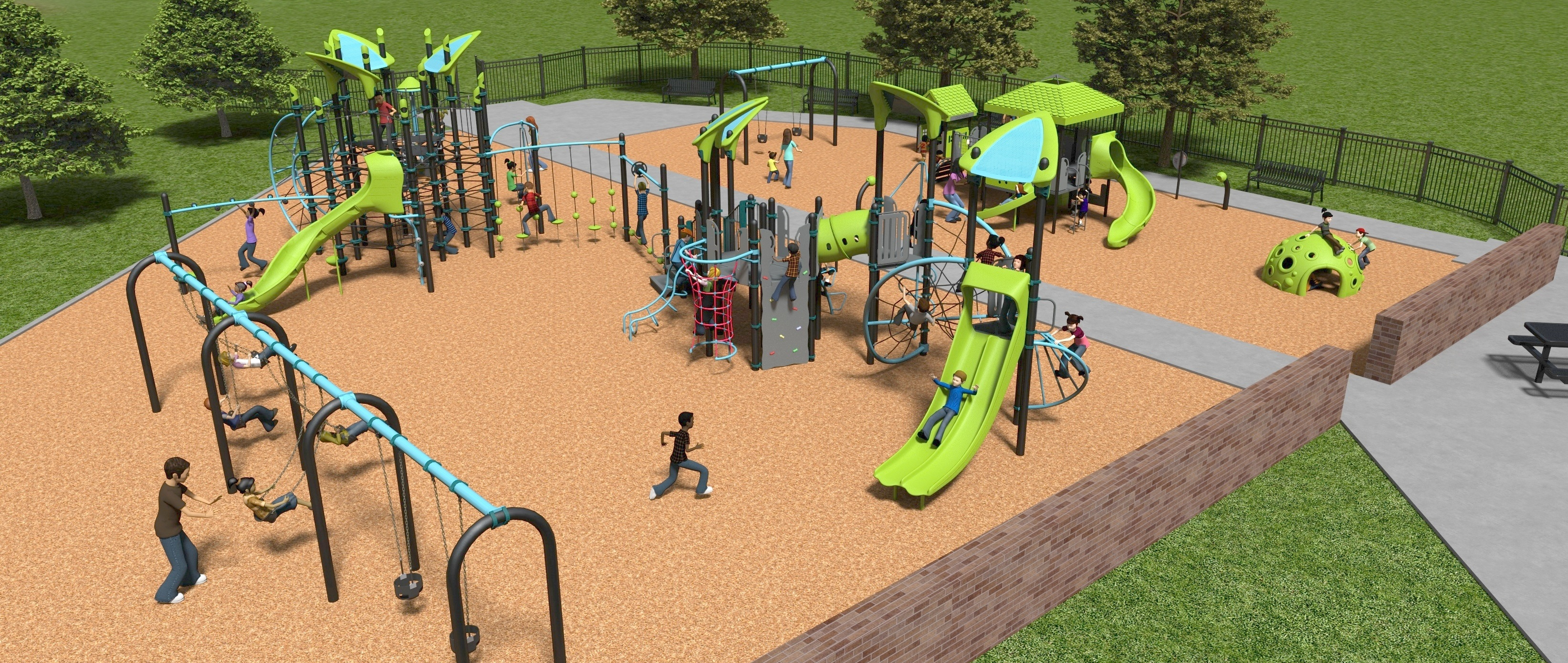 Playground Design Rendering 