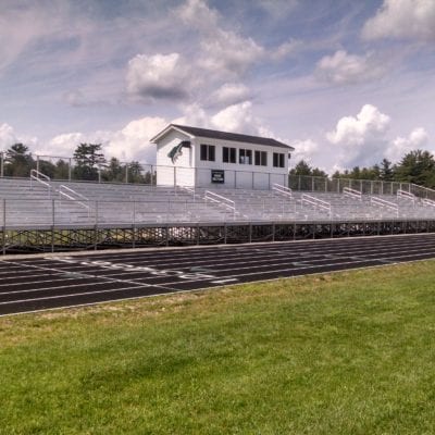 Bleacher with Press Box Connecticut