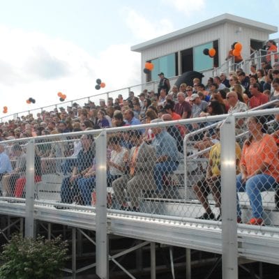 West Warwick High School Bleachers Rhode Island