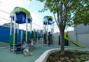 Cremin Playground Somerville Massachusetts Landscape Structures