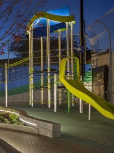 Deanna Cremin Playground Somerville Massachusetts LED Lighting