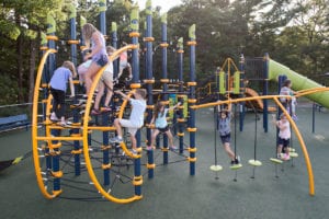 Quashnet Elementary School Playground Mashpee Massachusetts