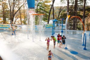 Vortex Splashpad Connecticut Water Play for Odetah Campground