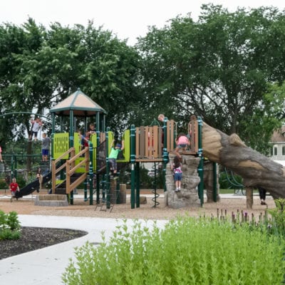 Yentile Farm Playground Wilmington Massachusetts Nature Play