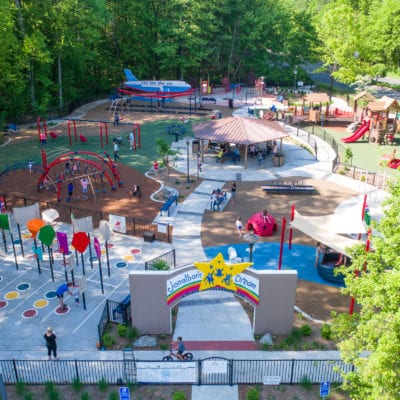 Jonathan's Dream West Hartford Connecticut Landscape Structures Inclusive Playground Shane's Inspiration