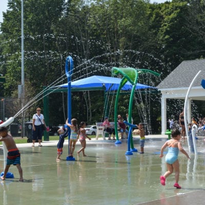 Vortex Splashpad Eisenhower Park Milford Connecticut