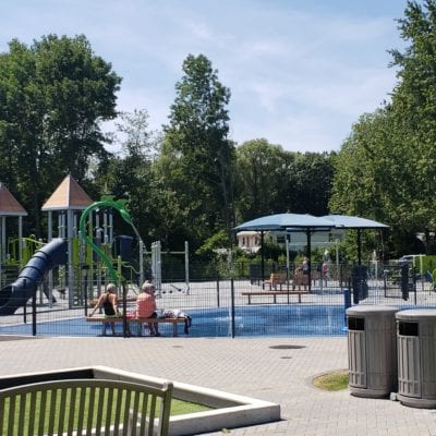 Graverson Park Waltham Massachusetts Landscape Structures playground
