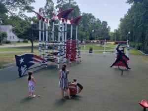Patriot Football Themed Landscape Structures Playground