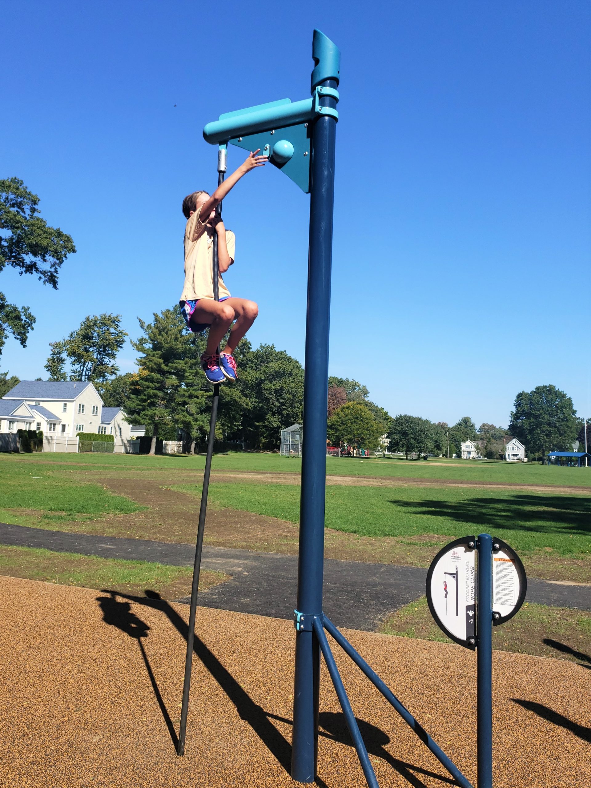 Landscape Structures Fitcore Extreme Ages 13+ Rope Climb Concord Massachusetts