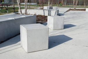 EDS Concrete Precast Cubic Seating